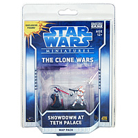 Игровой набор Star Wars "The Clone Wars: Showdown at Teth Palace"